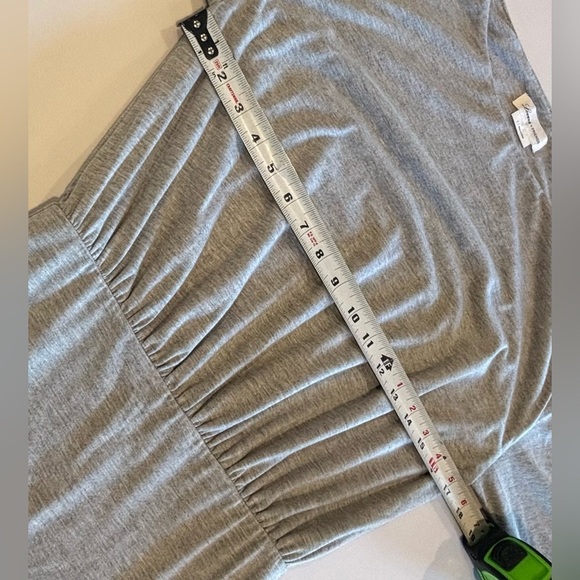 LOVERS + FRIENDS Grey Long Sleeve Bodycon Women’s Dress with Slit Size Small - Picture 7 of 15